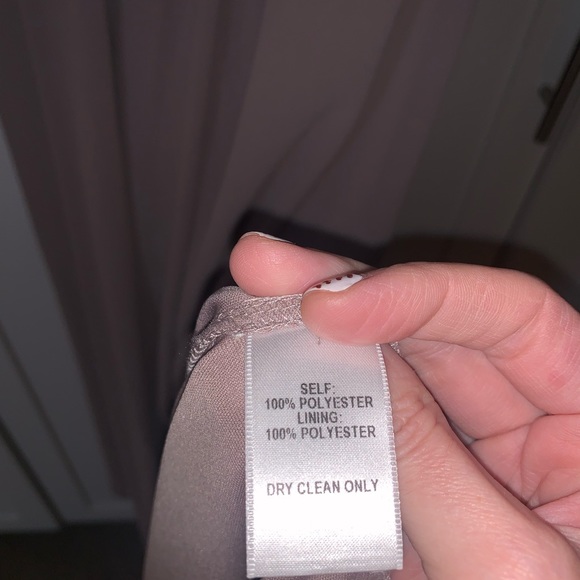 LULU’S AIR OF ROMANCE TAUPE LAVENDER MAXI DRESS SIZE S - Picture 13 of 13